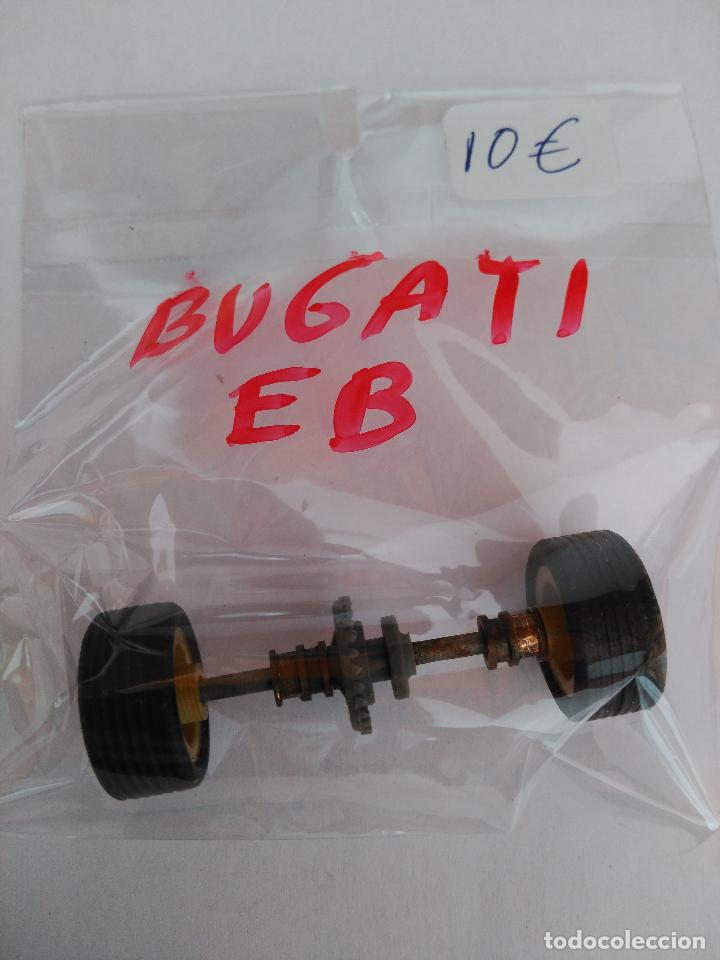 Coches a escala Matchbox: EJE COMPLETO BUGATTI EB 110 - Foto 2