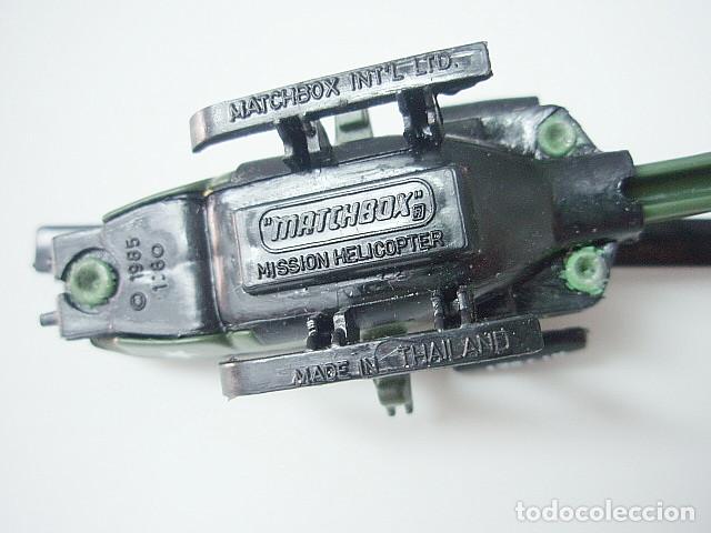Coches a escala Matchbox: MATCHBOX MB153 C * 53 MISSION HELICOPTER - Foto 4