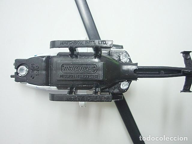 Coches a escala Matchbox: MATCHBOX MB153 E * 53 MISSION HELICOPTER - Foto 4