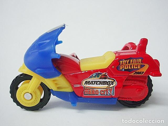 Coches a escala Matchbox: MATCHBOX MB547 B * 47 MOTORCYCLE WITH SIDECAR - Foto 3