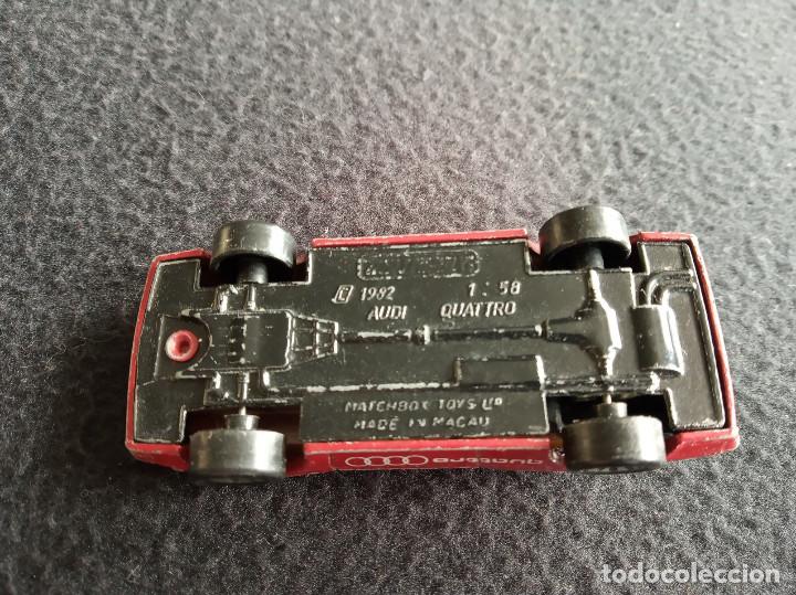 Coches a escala Matchbox: MATCHBOX - AUDI QUATTRO 1982 - Foto 2