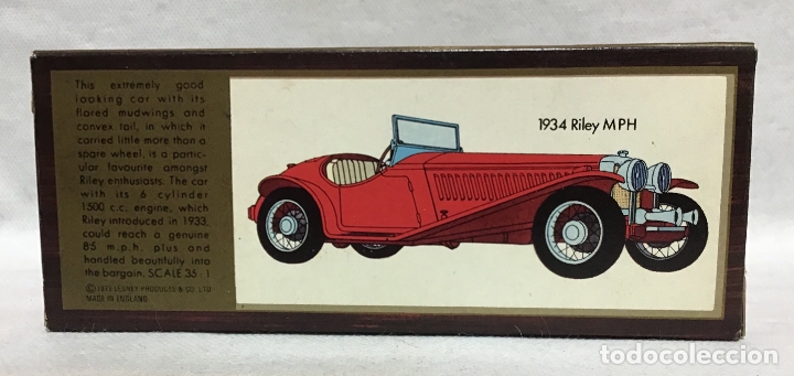 Coches a escala Matchbox: MATCHBOX, RILEY MPH 1934 - Foto 3