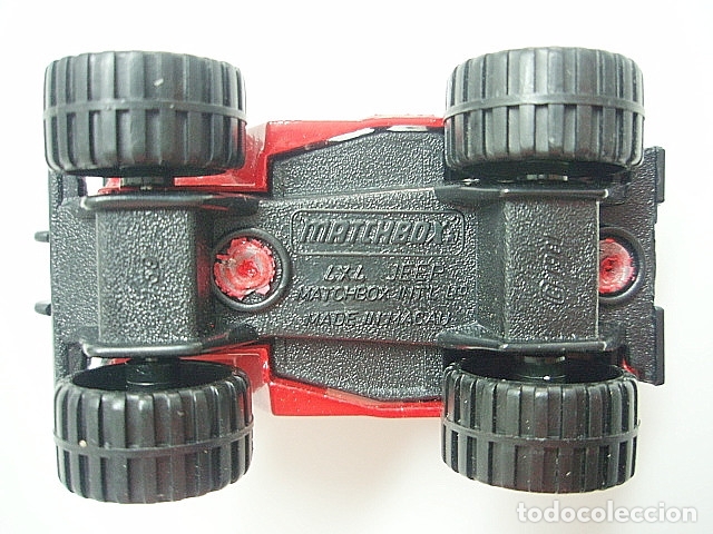 Coches a escala Matchbox: MATCHBOX MB005 A * 5 JEEP 4X4 DEL 1982 - Foto 4