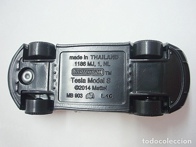 Coches a escala Matchbox: MATCHBOX MB903 B * 3 TESLA MODEL S - Foto 4