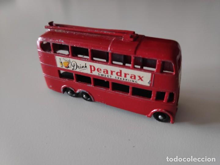 Coches a escala Matchbox: Troleb&uacute;s Matchbox n&uacute;mero 56. Peardrax - Foto 1