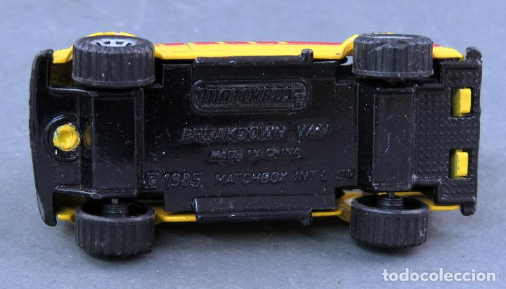 Coches a escala Matchbox: Grua Breakdown Van Matchbox Made in China 1985 - Foto 3