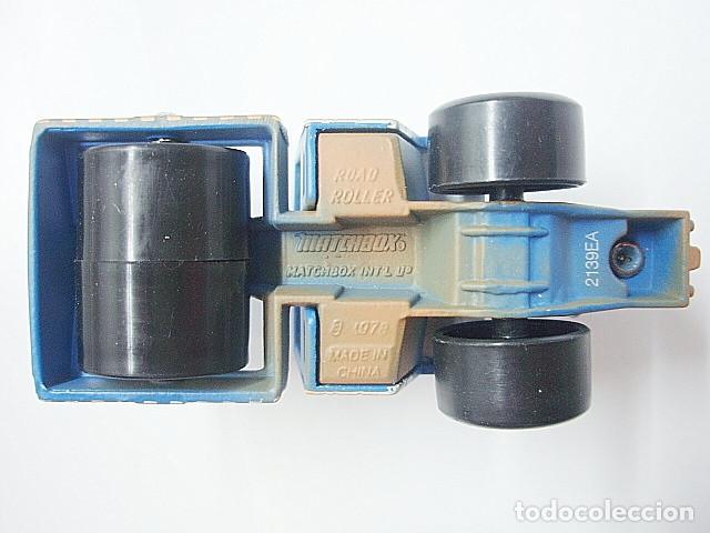 Coches a escala Matchbox: MATCHBOX MI772 B * 72 BOMAG ROAD ROLLER - Foto 4