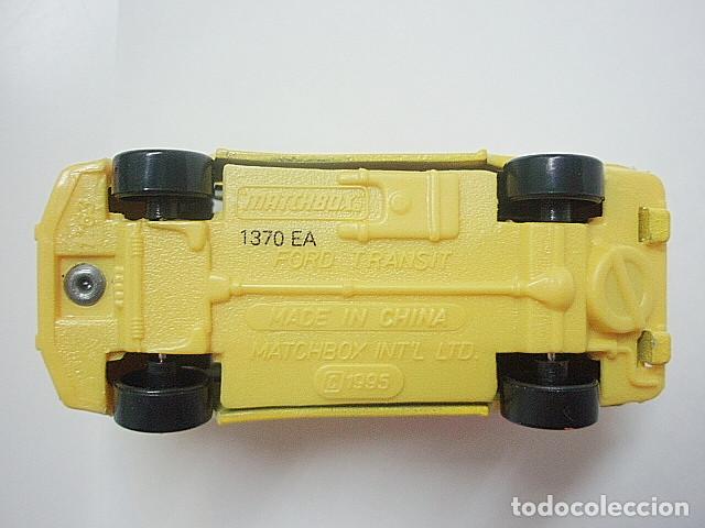 Coches a escala Matchbox: MATCHBOX MB281 D * 81 FORD TRANSIT - Foto 4