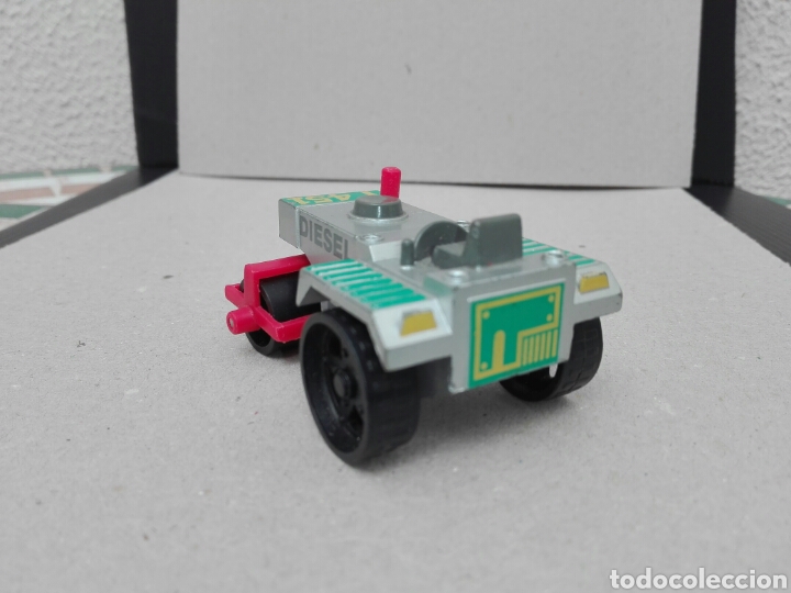 Coches a escala Matchbox: -MATCHBOX PEQUE&Ntilde;O TRACTOR DIESEL -CONNECTABLES - Foto 2