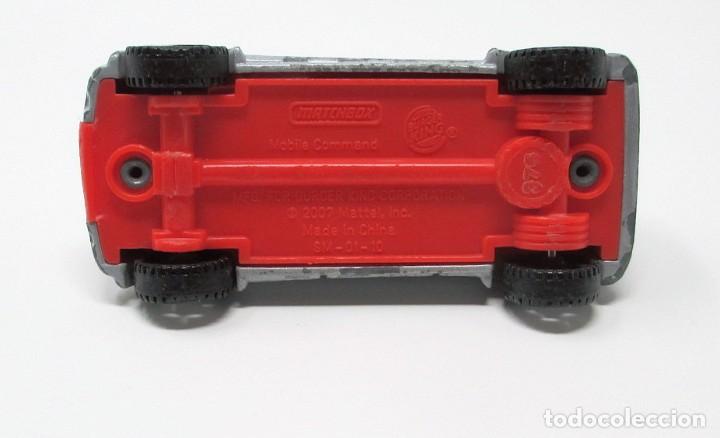 Coches a escala Matchbox: Mobile Command de Matchbox - 2007 para Burguer King. - Foto 4