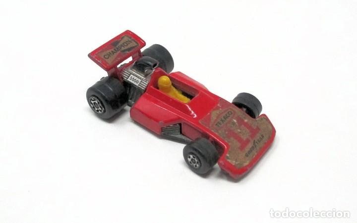 Auto in scala Matchbox: Coche de Carreras n&ordm; 36 Superfast F&oacute;rmula 5000 de Matchbox Lesney 1975.
