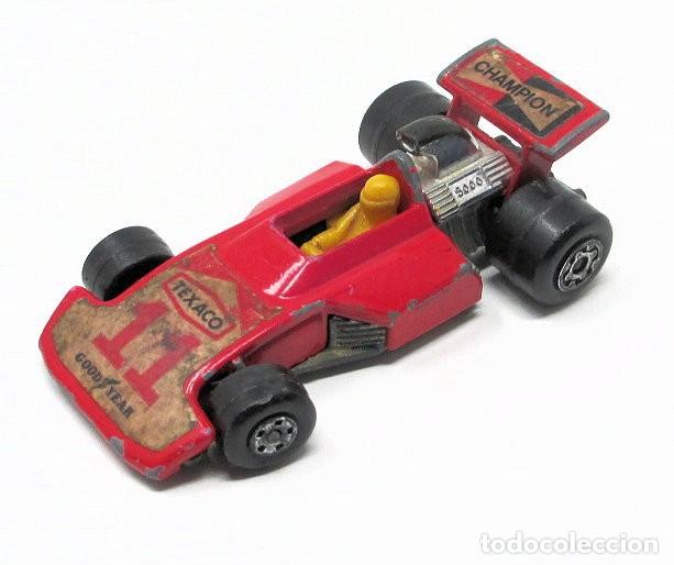 Auto in scala Matchbox: Coche de Carreras n&ordm; 36 Superfast F&oacute;rmula 5000 de Matchbox Lesney 1975.