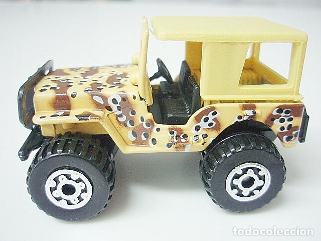 Coches a escala Matchbox: MATCHBOX MB095 A * 95 JEEP 4X4 CON CAPOTA - Foto 3