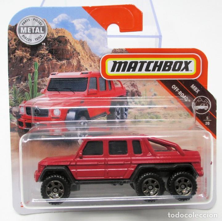 Auto in scala Matchbox: Mercedes Benz G63 AMG 6 x 6 de Matchbox - Thailandia 2016.