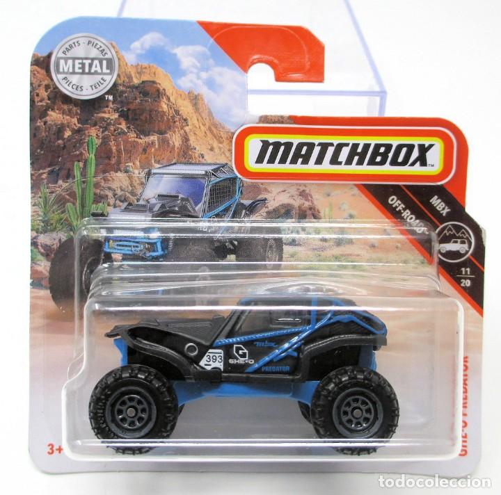 Auto in scala Matchbox: GHE-O-Predator de Matchbox - Thailandia 2016.