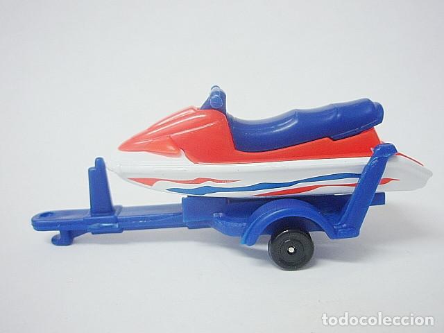 Coches a escala Matchbox: MATCHBOX MB373 C * 73 WATERCRAFT WITH TRAILER - Foto 3