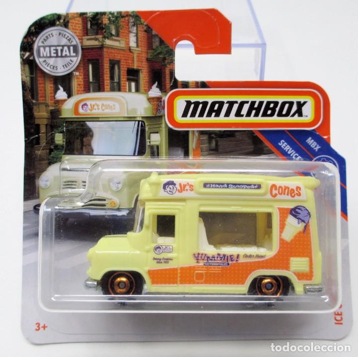 Coches a escala Matchbox: Furgoneta de Helados (Ice Cream King) de Matchbox - Thailandia 2018.
