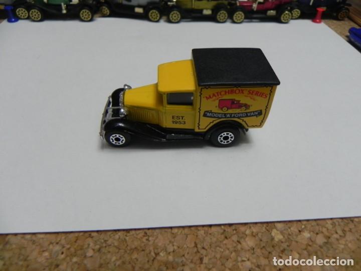 Coches a escala Matchbox: COCHE MODEL A FORD VAN - MATCHBOX - Foto 1