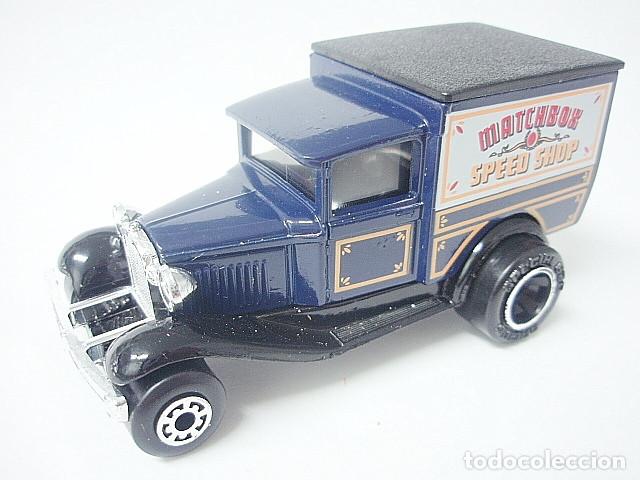 Coches a escala Matchbox: MATCHBOX MB038 B * 38 FORD MODEL A VAN - Foto 1