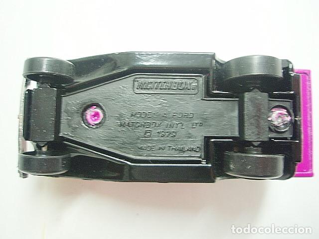 Coches a escala Matchbox: MATCHBOX MB038 F * 38 FORD MODEL A VAN - Foto 4