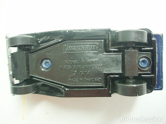 Coches a escala Matchbox: MATCHBOX MB038 J * 38 FORD MODEL A VAN - Foto 4
