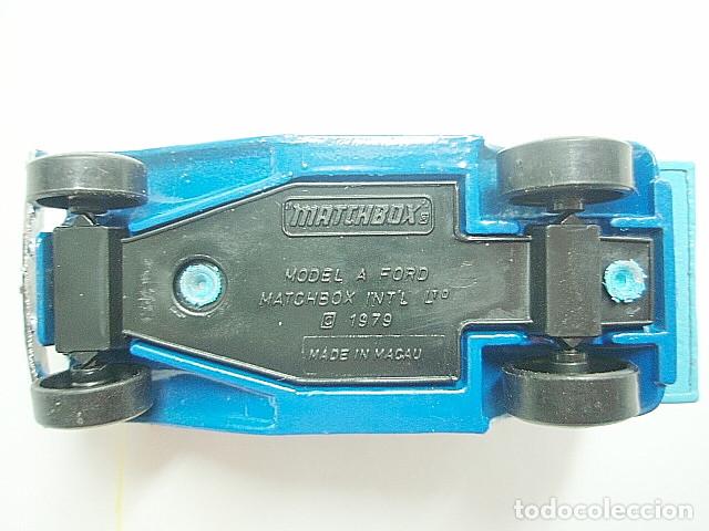 Coches a escala Matchbox: MATCHBOX MB038 M * 38 FORD MODEL A VAN - Foto 4
