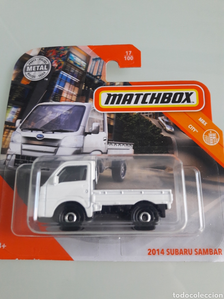 Coches a escala Matchbox: MATCHBOX 2014 SUBARU SAMBAR - Foto 1