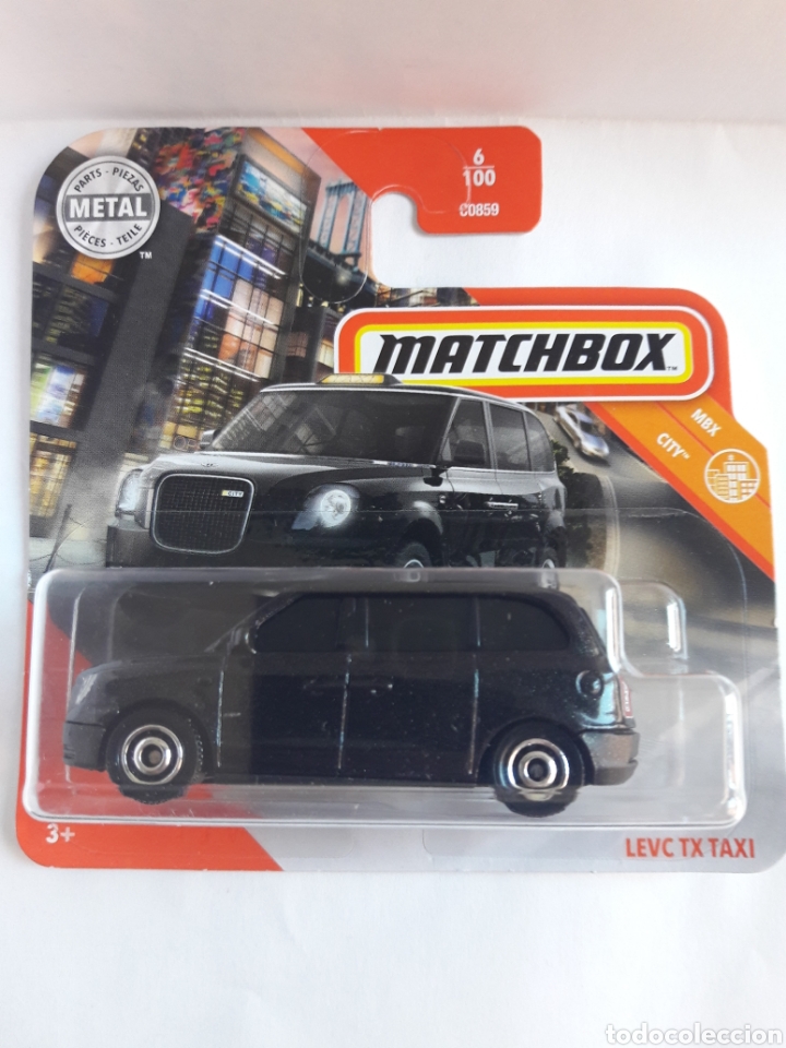 Coches a escala Matchbox: MATCHBOX LEVC TX TAXI 1:64 - Foto 1