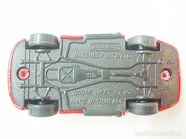 Coches a escala Matchbox: MATCHBOX MB260 A * 60 DODGE VIPER RT/10 - Foto 4