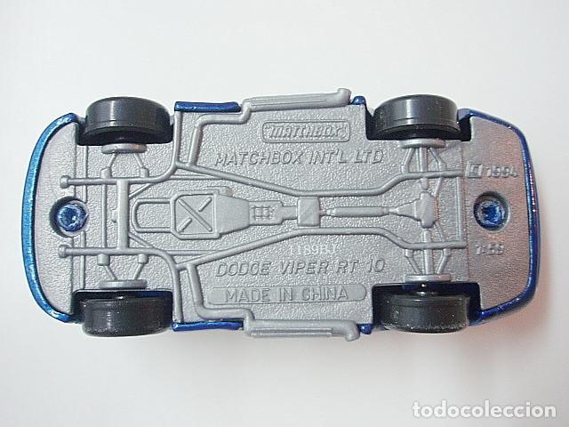 Coches a escala Matchbox: MATCHBOX MB260 E * 60 DODGE VIPER RT/10 - Foto 4