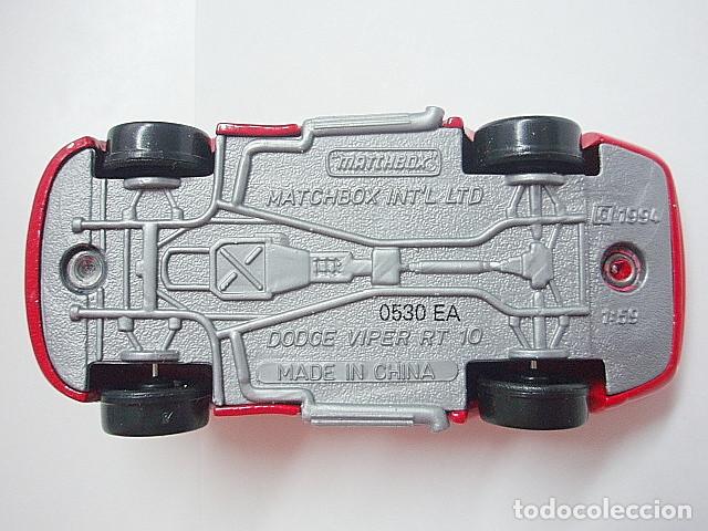 Coches a escala Matchbox: MATCHBOX MB260 G * 60 DODGE VIPER RT/10 - Foto 4