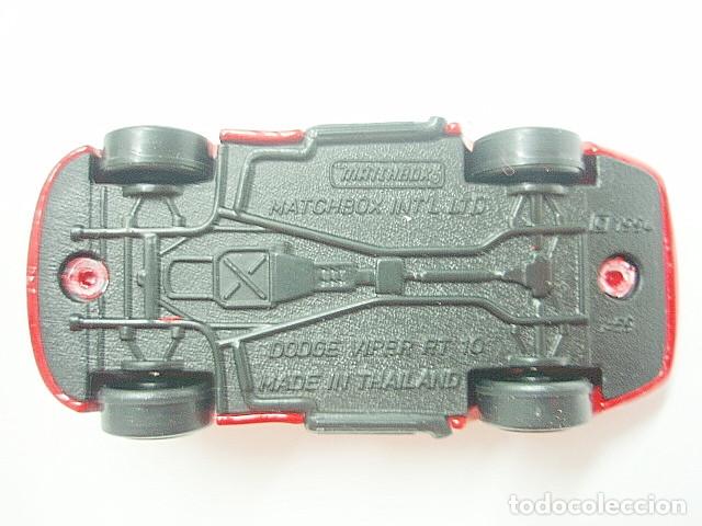 Coches a escala Matchbox: MATCHBOX MB260 H * 60 DODGE VIPER RT/10 - Foto 4