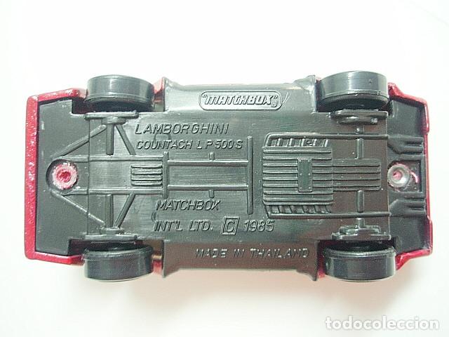 Coches a escala Matchbox: MATCHBOX MB154 D * 54 LAMBORGHINI COUNTACH LP 500 S - Foto 4