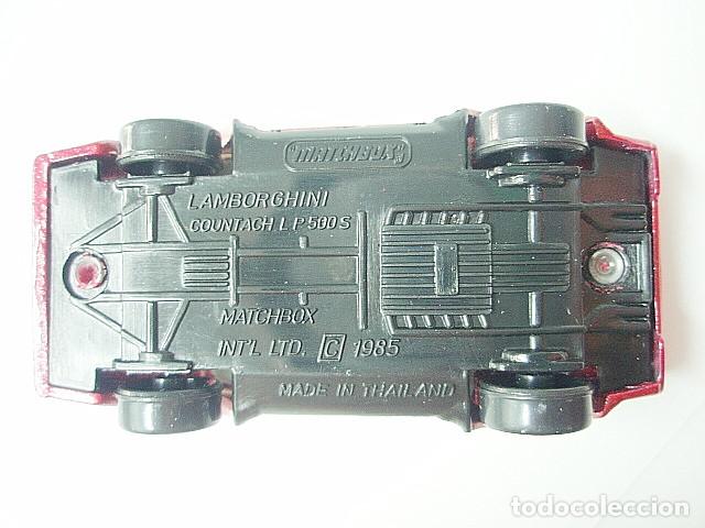 Coches a escala Matchbox: MATCHBOX MB154 E * 54 LAMBORGHINI COUNTACH LP 500 S - Foto 4