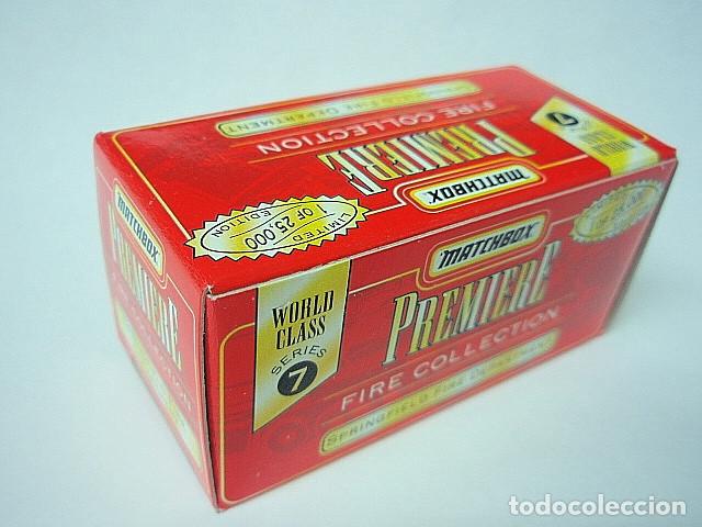 Coches a escala Matchbox: MATCHBOX MB134 H * 34 OSHKOSH EXTENDING-LADDER FIRE ENGINE - Foto 5