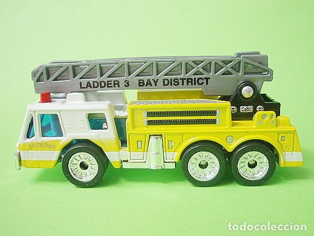 Coches a escala Matchbox: MATCHBOX MB134 P * 34 OSHKOSH EXTENDING-LADDER FIRE ENGINE - Foto 3