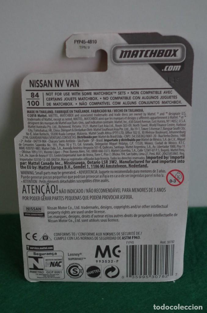 Coches a escala Matchbox: MATCHBOX &acute;62 NISSAN NV VAN - Foto 3