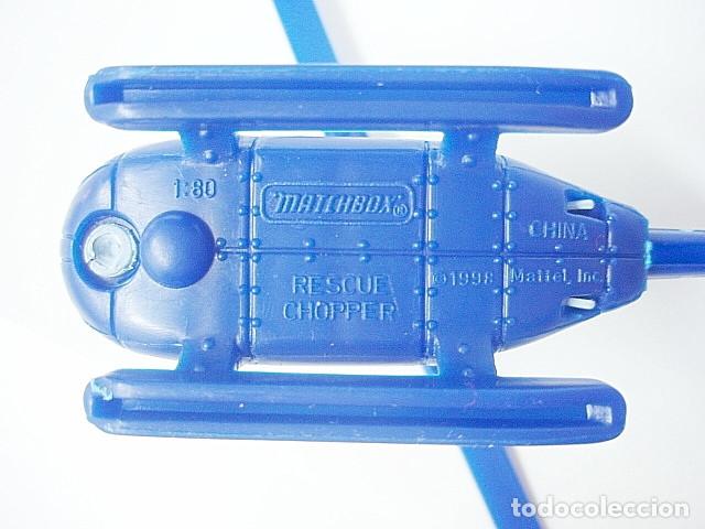 Coches a escala Matchbox: MATCHBOX MB416 C * 16 RESCUE CHOPPER - Foto 4