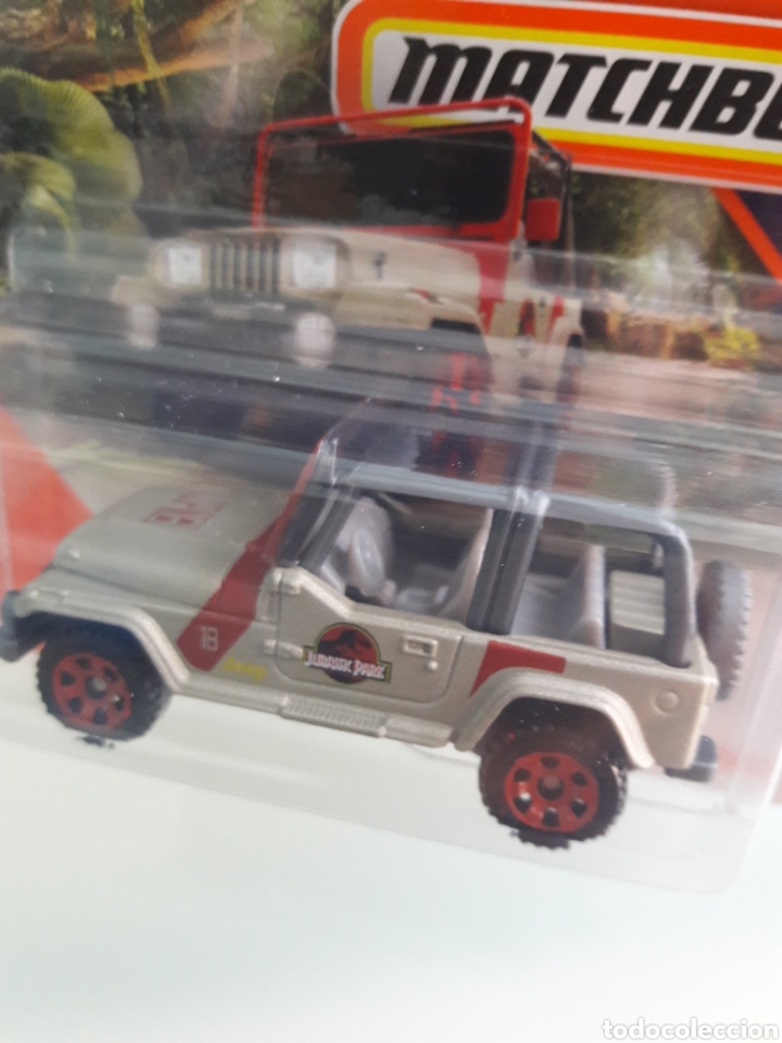 Coches a escala Matchbox: MATCHBOX JEEP WRANGLER ROLLBAR (18#) - Foto 2