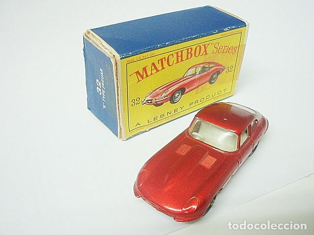 Coches a escala Matchbox: MATCHBOX RW 32 B JAGUAR E TYPE L 129 - Foto 1