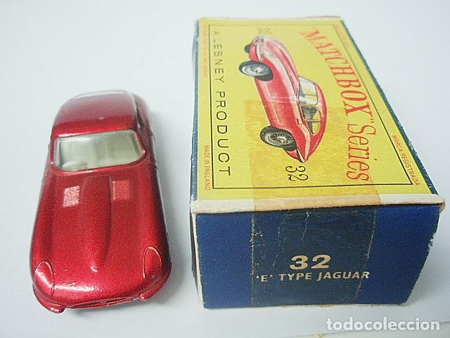 Coches a escala Matchbox: MATCHBOX RW 32 B JAGUAR E TYPE L 129 - Foto 7