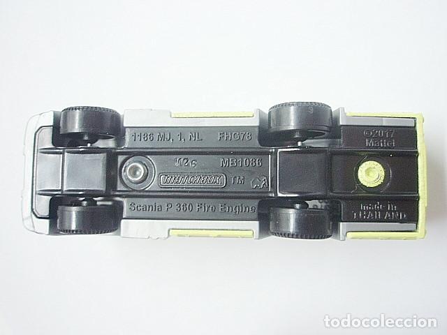 Coches a escala Matchbox: MATCHBOX MB1086 A * 86 SCANIA P 360 FIRE ENGINE - Foto 4