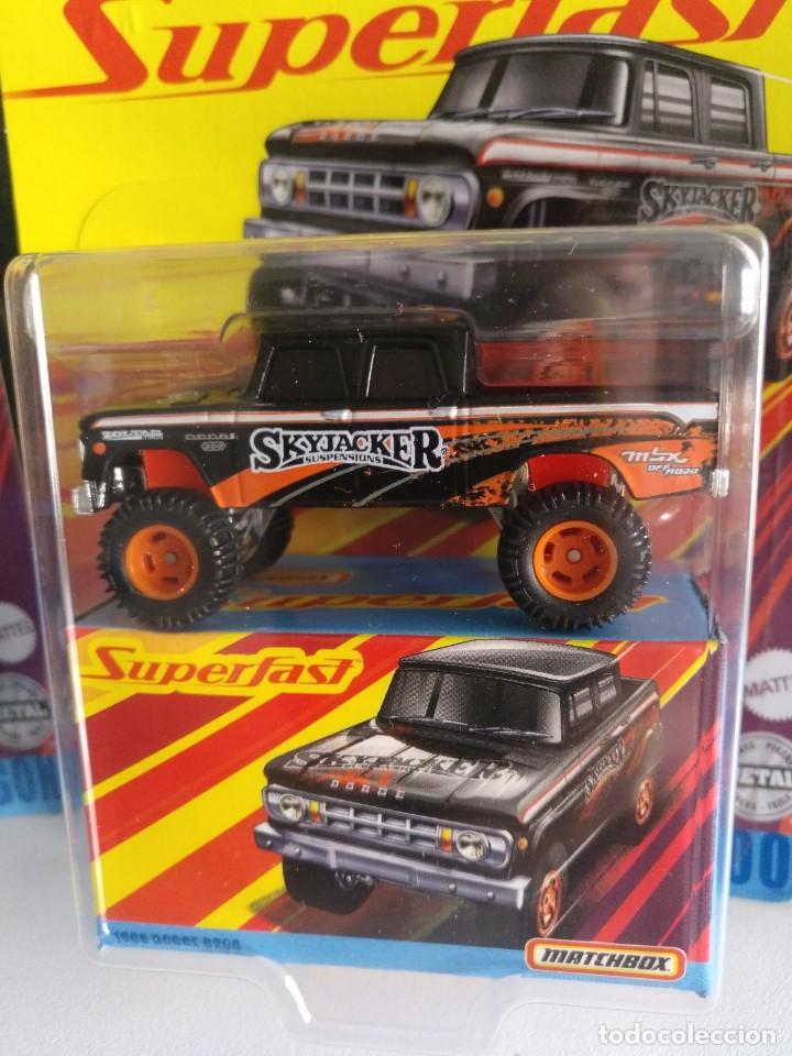 Coches a escala Matchbox: MATCHBOX superfast DODGE D200 1968 - Foto 1