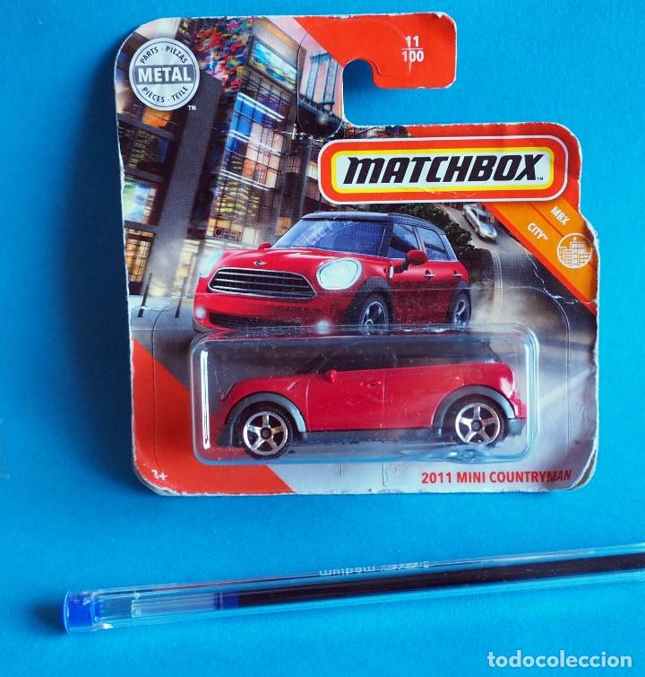Coches a escala Matchbox: COCHE MATCHBOX: 2011 MINI COUNTRYMAN - Foto 1