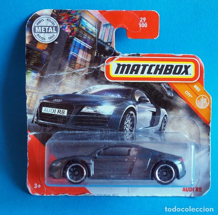 Coches a escala Matchbox: COCHE MATCHBOX: AUDI R8 - Foto 1