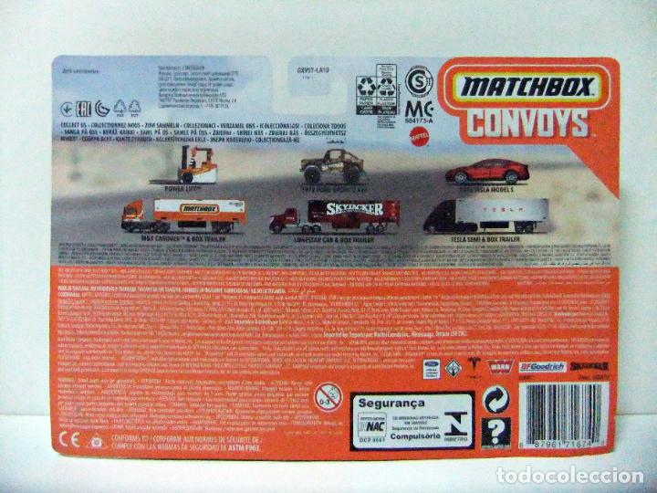 Matchbox Convoys Sammelauto – Cabover-LKW Mit Anhänger & Gabelstapler