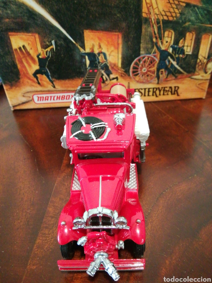 Coches a escala Matchbox: Matchbox 1932 Ford AA FIRE ENGINE - Foto 2