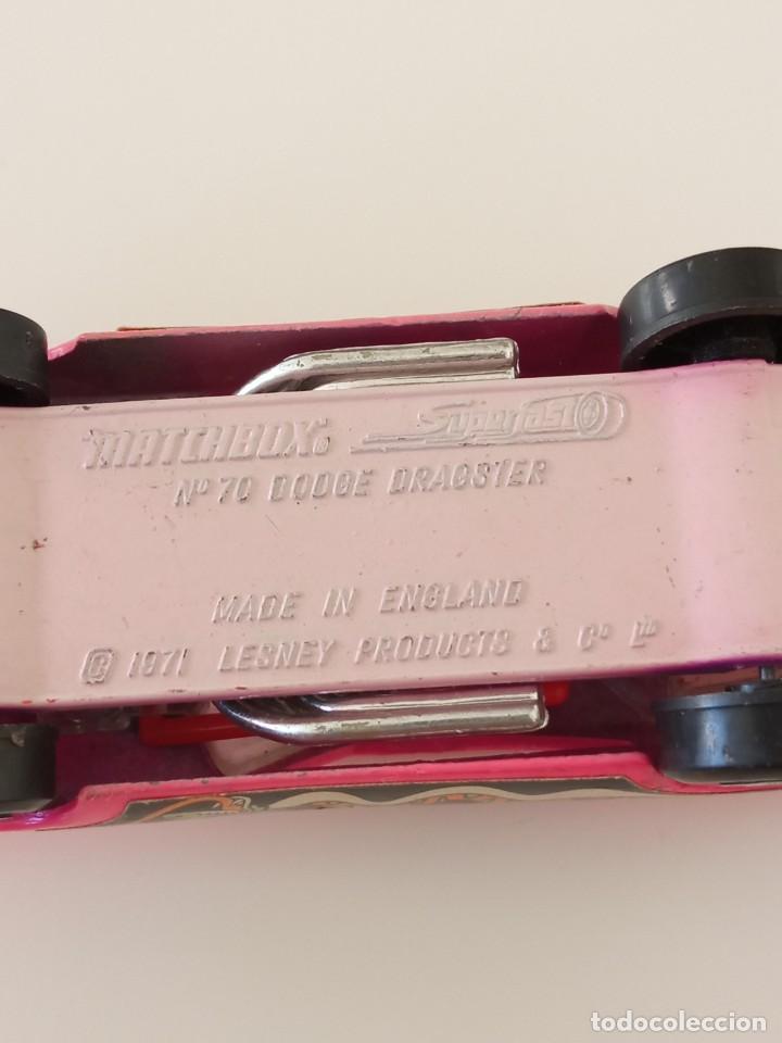Coches a escala Matchbox: MATCHBOX SUPERFAST -DODGE DRAGSTER D - Foto 4