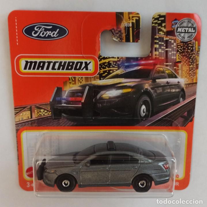 Coches a escala Matchbox: MATCHBOX FORD POLICE INTERCEPTOR. 95/100 - Foto 2