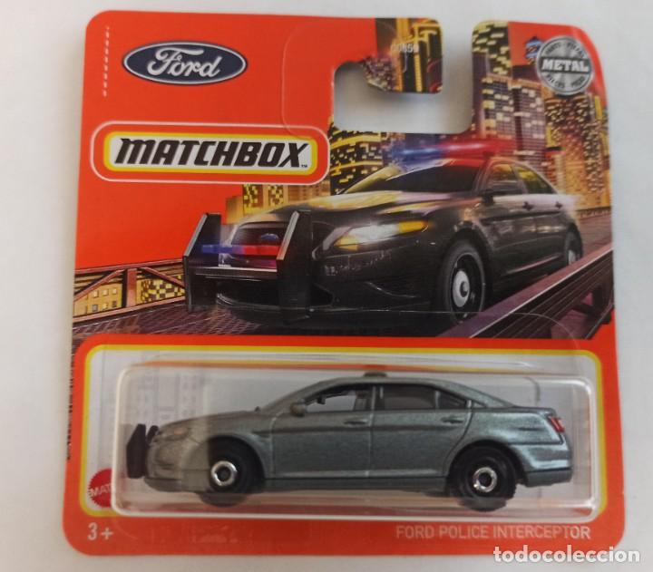 Coches a escala Matchbox: MATCHBOX FORD POLICE INTERCEPTOR. 95/100 - Foto 1